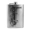 8oz Crampton Steam Locomotive Flask L1 Historic Stainless Steel Flask